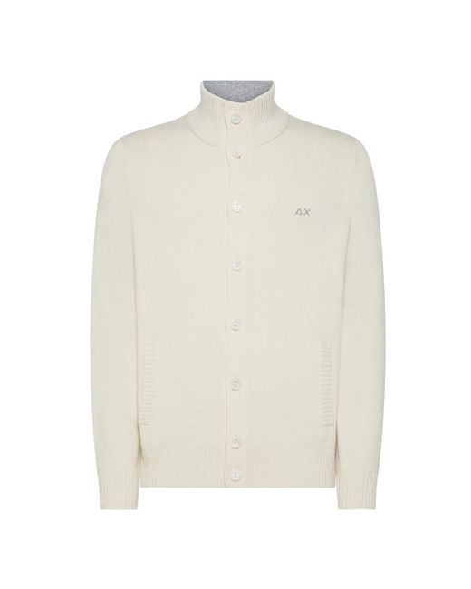 Sun 68 White Cardigans for men