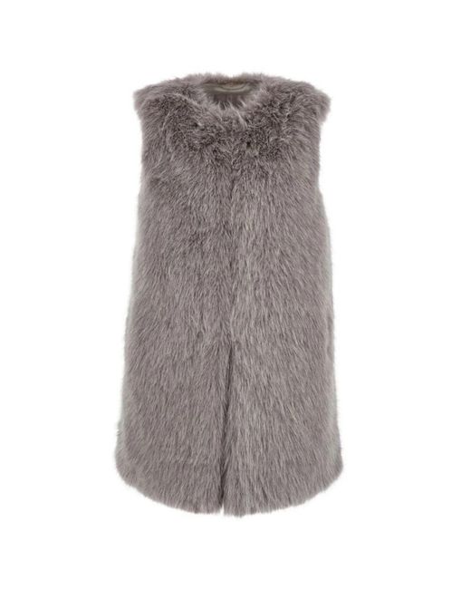 Herno Gray Waistcoats