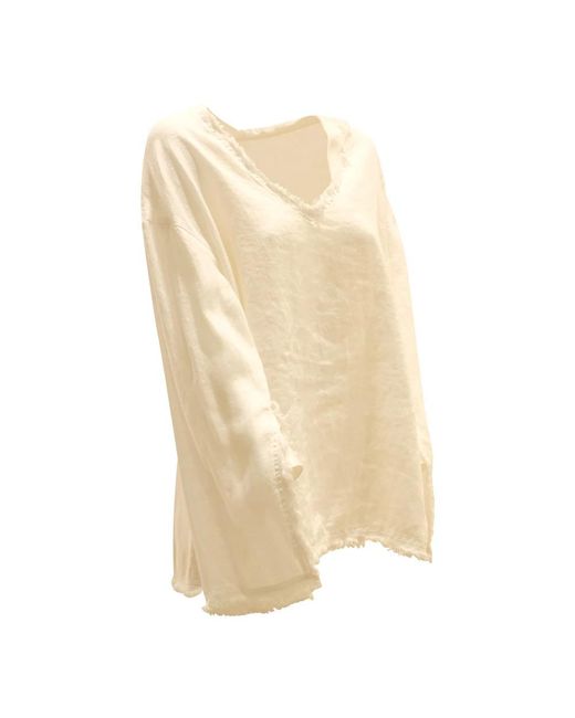 P.A.R.O.S.H. Natural Blouses