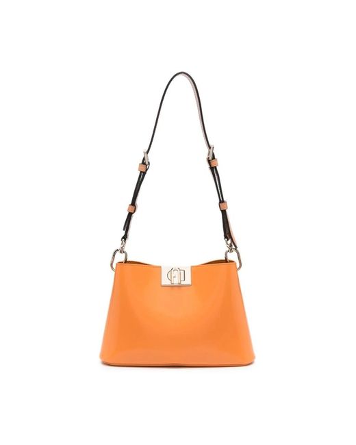 Furla Orange Fleur m tasche