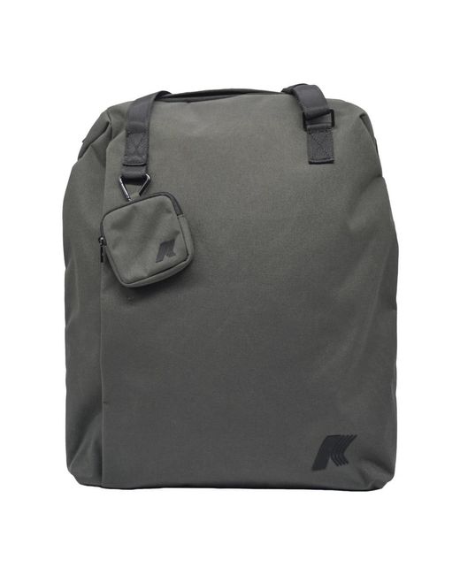 K-Way Gray Tote Bags