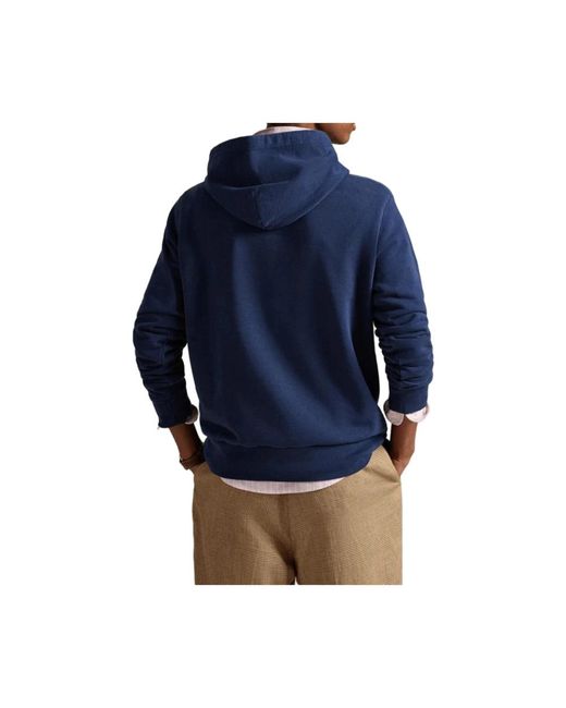 Polo Ralph Lauren Blue Hoodies for men