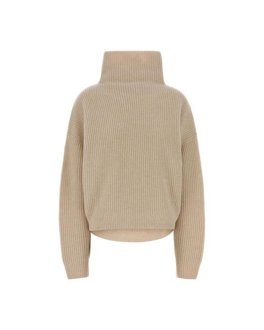 Isabel Marant Natural Turtlenecks