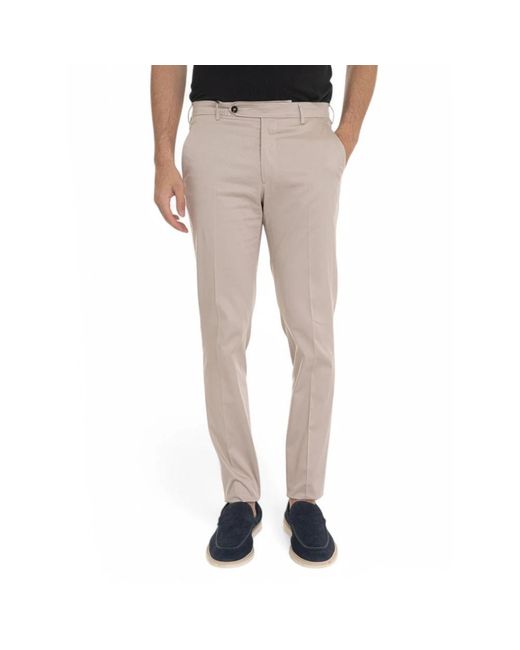 BERWICK 1707 Natural Chinos for men