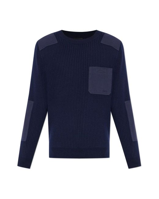 A.P.C. Mallarme Sweater in het Blue voor heren