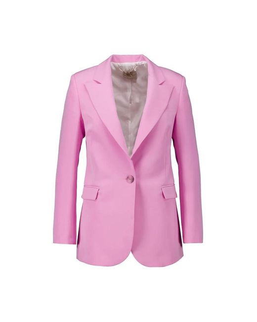 Rinascimento Pink Rosa klassischer blazer