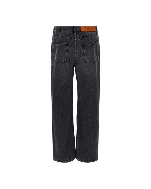 Séfr Blue Straight Fit Jeans for men