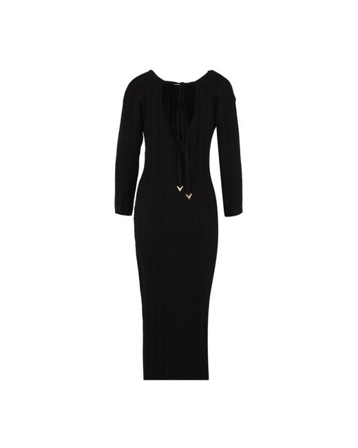 Akep Black Midi Dresses