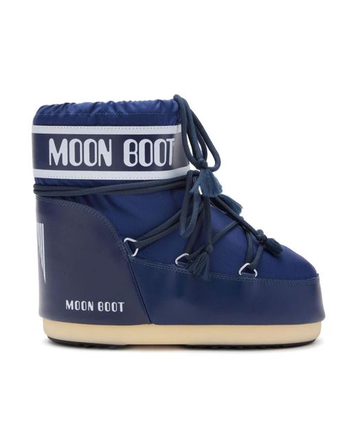 Moon Boot Blue Winter Boots