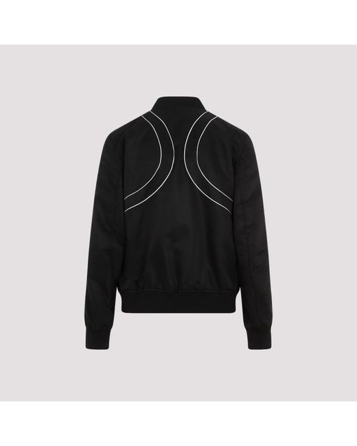 McQueen Bomberjack Met Rits in het Black voor heren