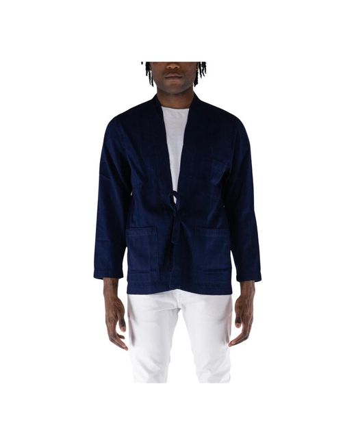 Universal Works Blue Denim Jackets for men