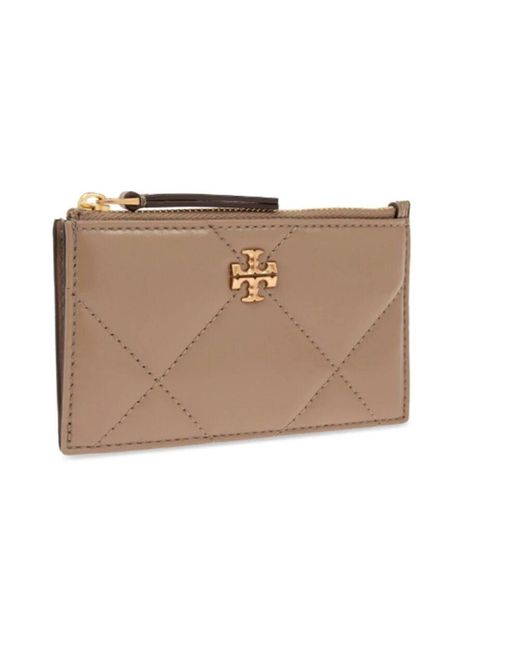 Wallets & Cardholders di Tory Burch in Natural