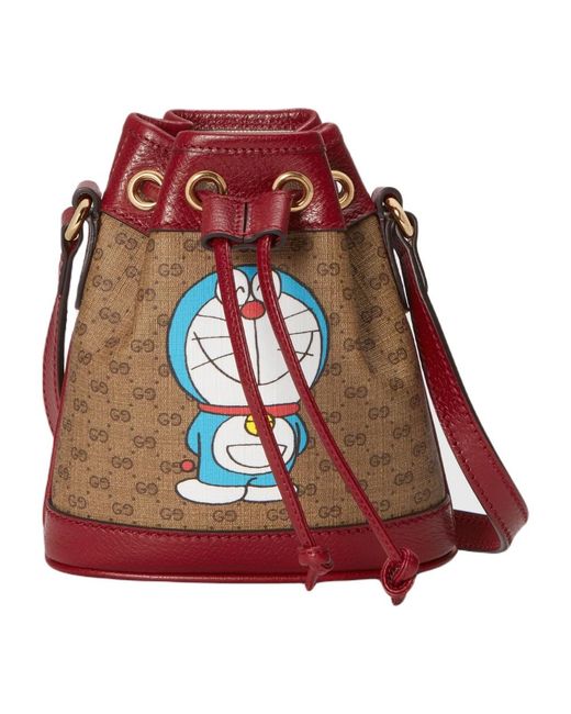 Bucket Bags Gucci de color Red