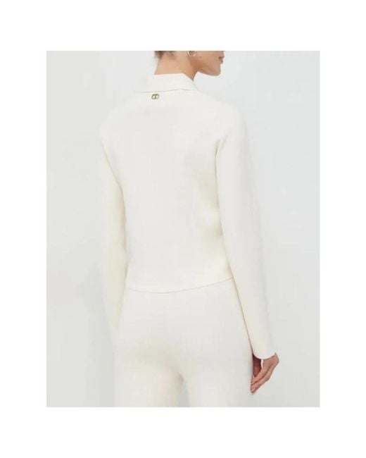 Twinset White Denim Jackets