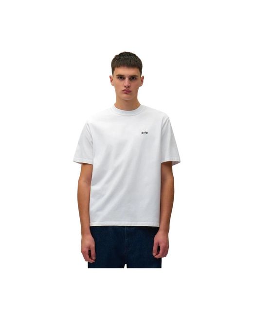 Arte' White T-Shirts for men