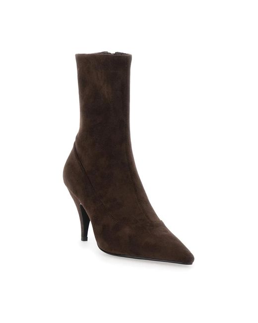 Jeffrey Campbell Bruine Suède Laarzen Looker Stijl in het Brown