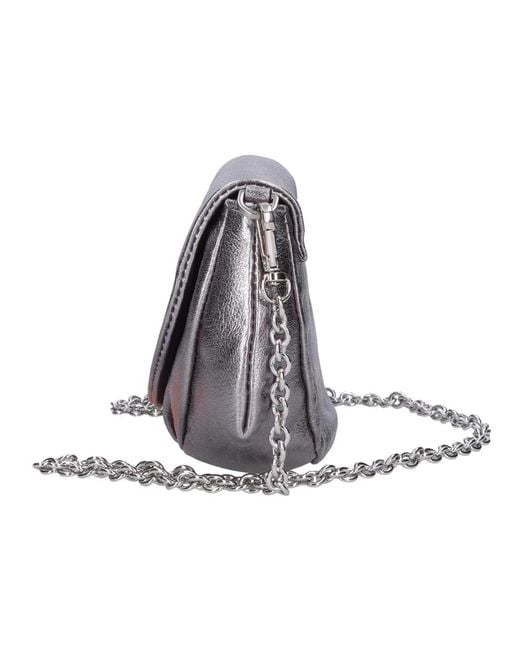 Gianni Chiarini Gray Shoulder Bags