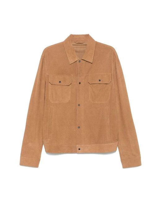 Light Jackets Emporio Armani de hombre de color Brown