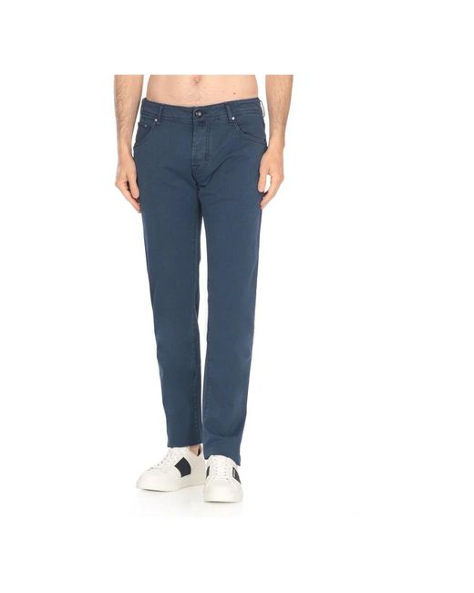 Chinos di Jacob Cohen in Blue da Uomo
