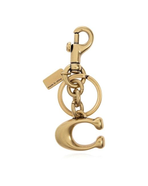 COACH Metallic Keyrings