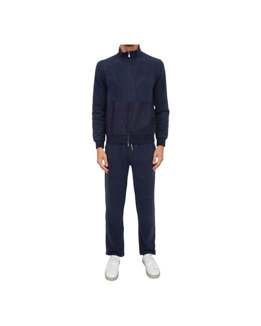 Corneliani Blue Sweatpants for men