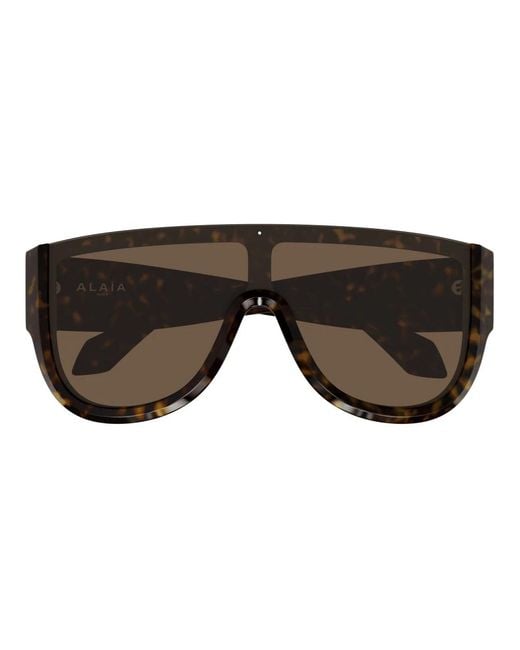 Alaïa Brown Sunglasses