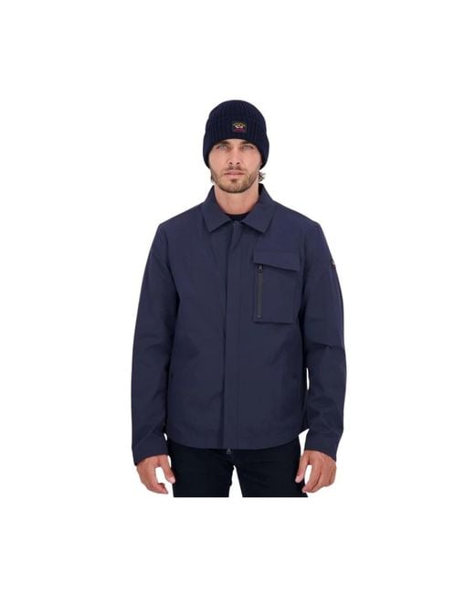 Paul & Shark Blue Light Jackets for men