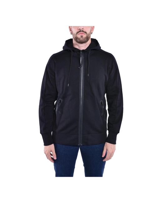 C P Company Zip-Throughs in het Blue voor heren
