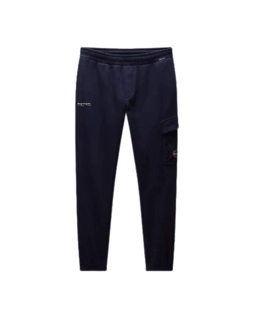 Slim-Fit Trousers Napapijri pour homme en coloris Blue