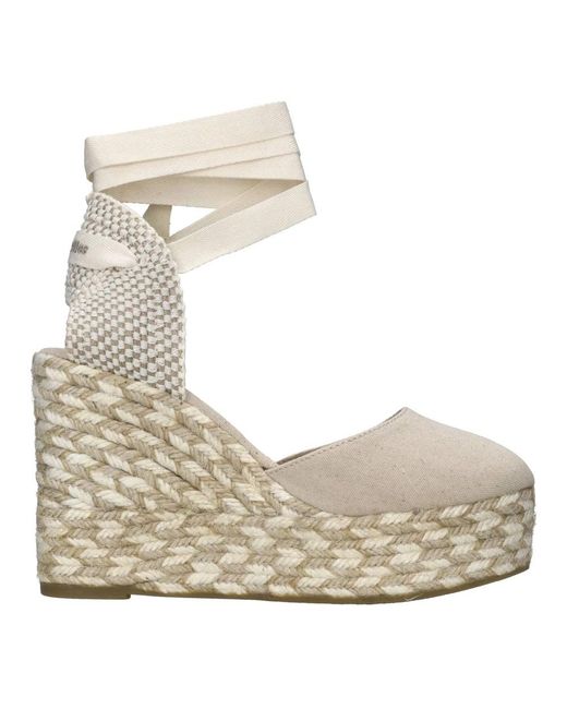 Wedges Espadrilles en coloris Natural