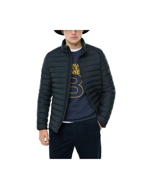 Ecoalf Beret Jacket in het Blue voor heren