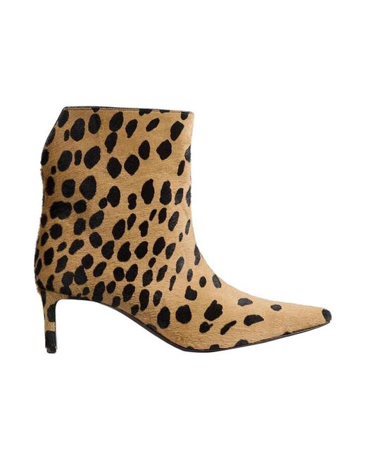 Khaite Brown Heeled Boots