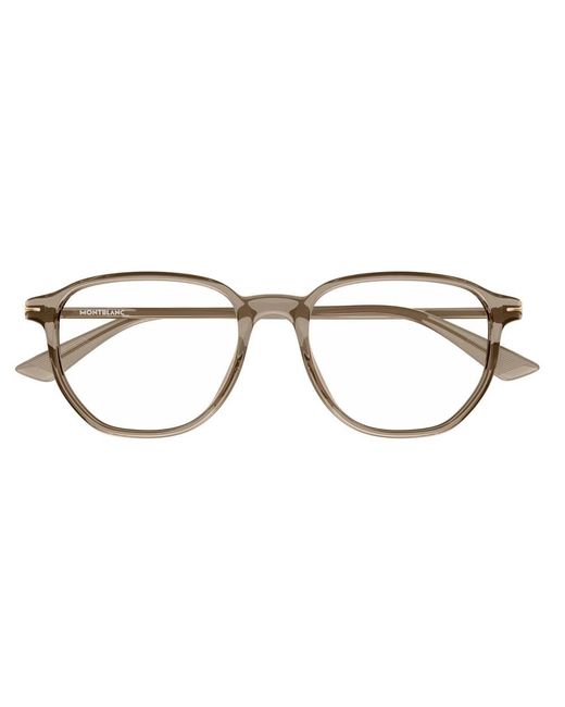 Montblanc 0366O Optical Frame in Brown für Herren