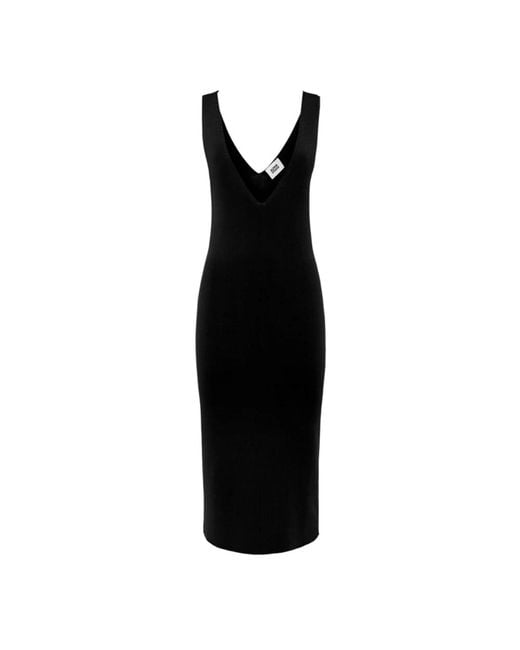 Alpha Studio Black Midi Dresses
