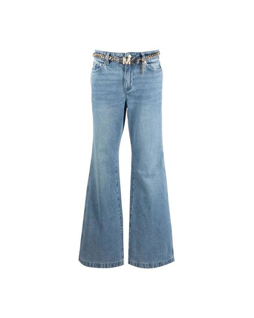 Michael Kors Blue Flared Jeans