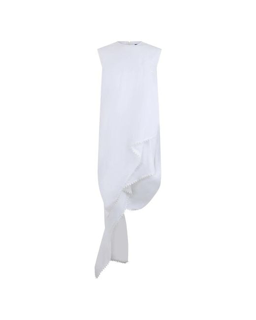 Jacquemus White Short Dresses