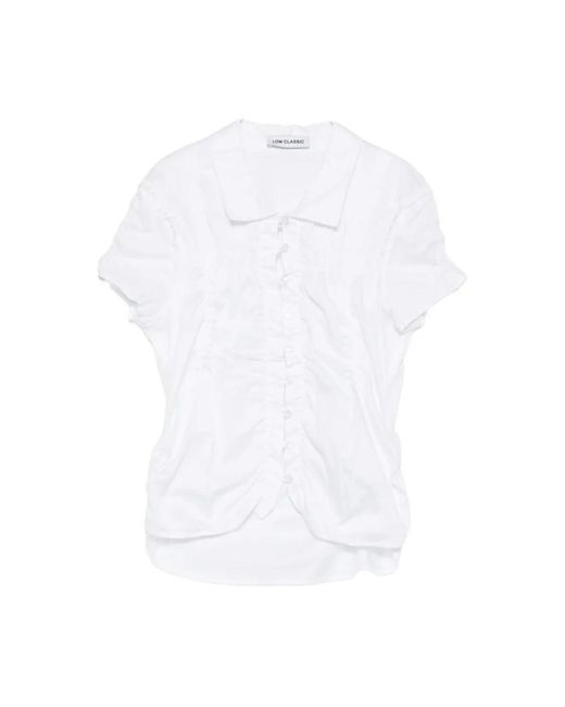 Blouses Low Classic de color White