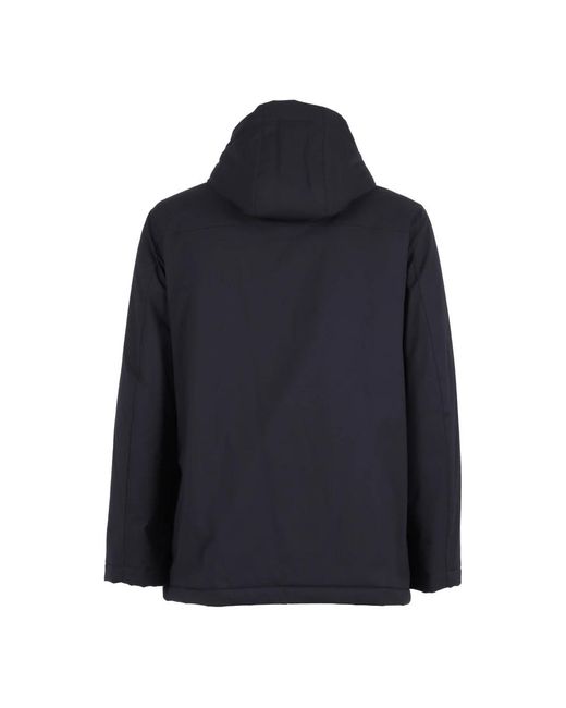 Fay Winter Cape in het Blue voor heren