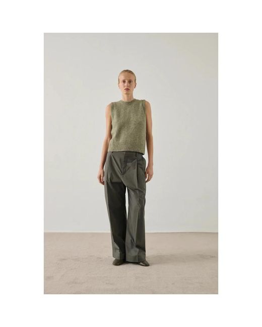 Soeur Black Wide Trousers