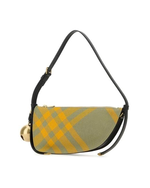 Burberry Yellow Shoulder Bags