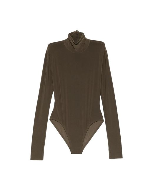 Body Norma Kamali de color Green