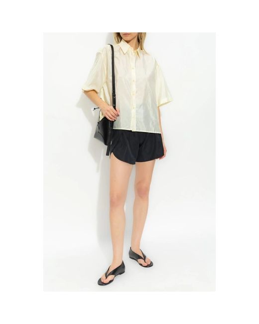 Jil Sander Black Short Shorts