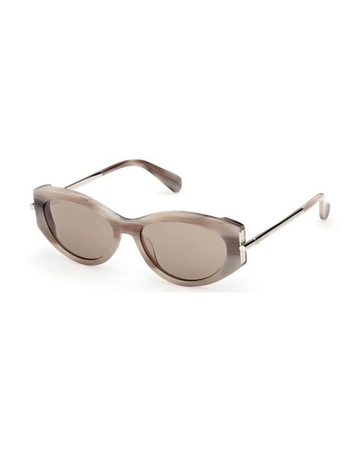 Sunglasses Max Mara de color Metallic