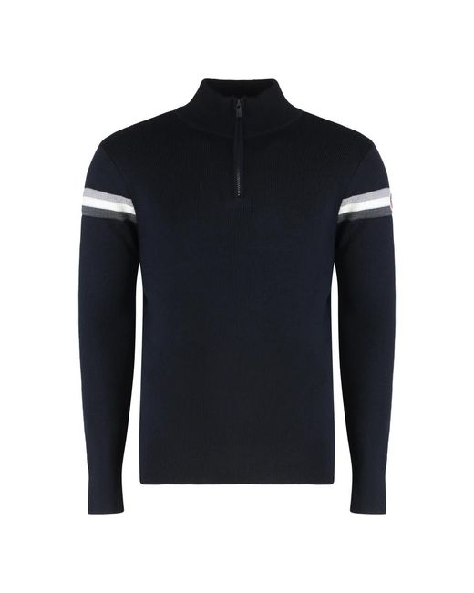 Fusalp Truien & Vesten ,Blauw ,Wol Wengen Turtleneck Sweater in het Blue voor heren