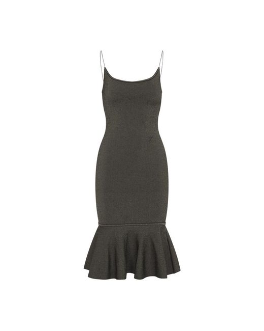 Jacquemus Brown Knitted Dresses