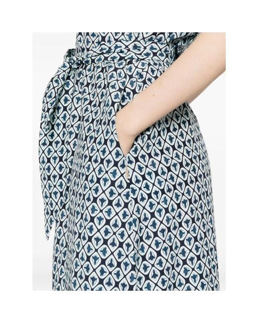 Woolrich Blue Shirt Dresses