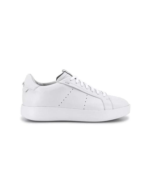 Santoni White Sneakers