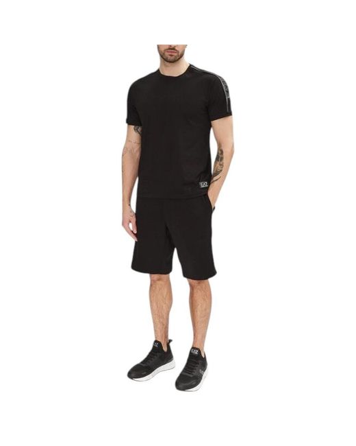 Emporio Armani Black T-Shirts for men