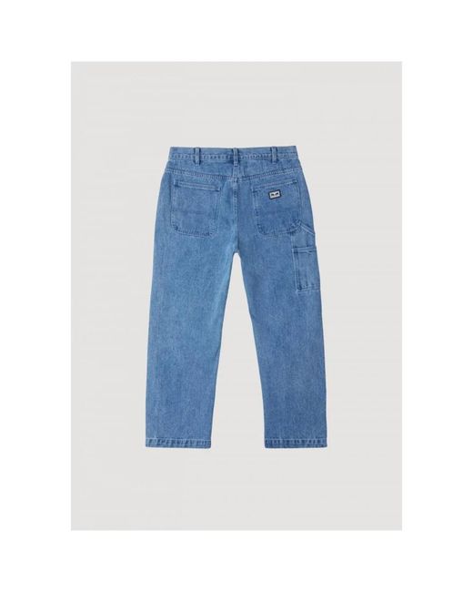 Obey Jeans ,Blauw ,Denim Timmerman Denim in het Blue voor heren