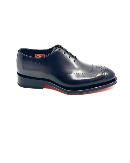 Santoni Carter One Cut in Blue für Herren